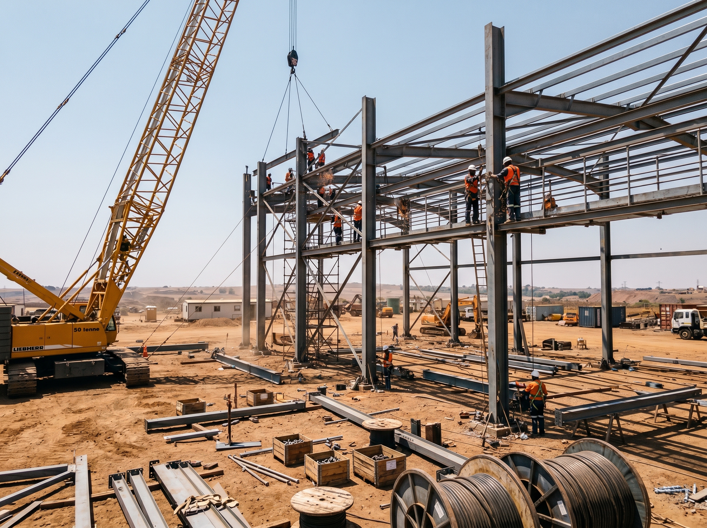 Large-scale civil construction and engineering Western Cape