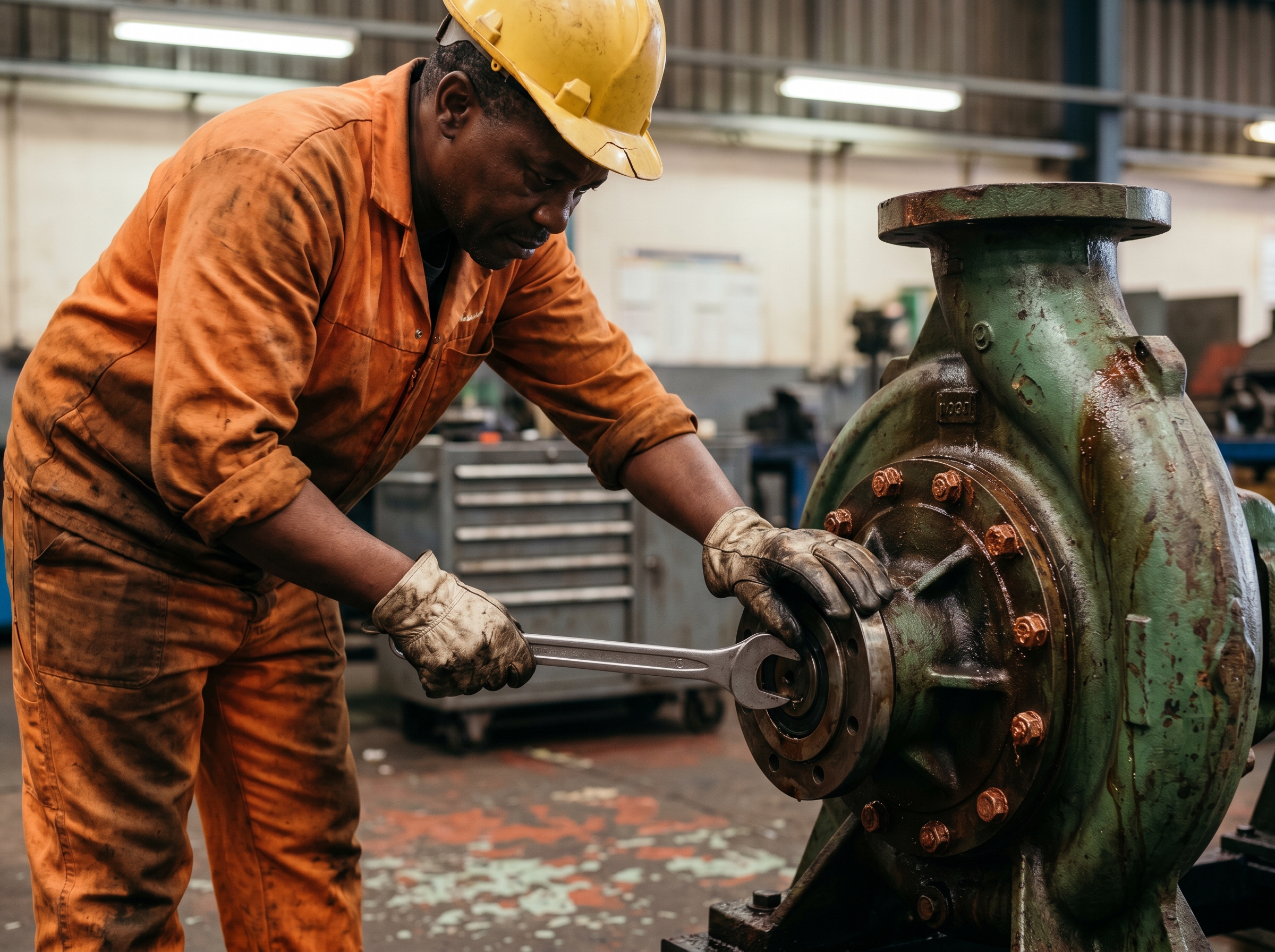 Industrial plant maintenance